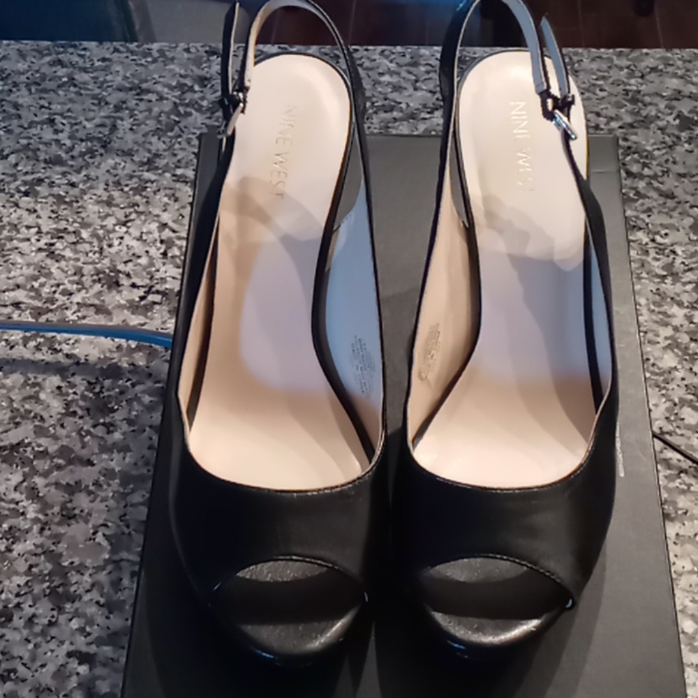 Nine West Black Heels
